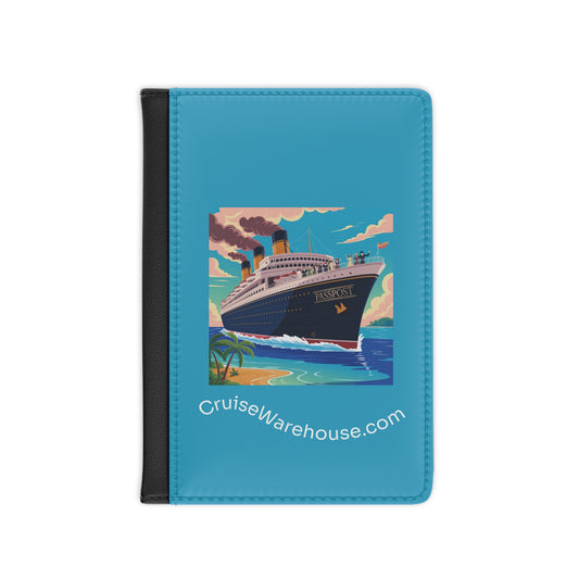 Nautical Passport Cover - Travel Accessory, Cruise Gift, Vacation Planner, Beach Lover, Adventure Journal